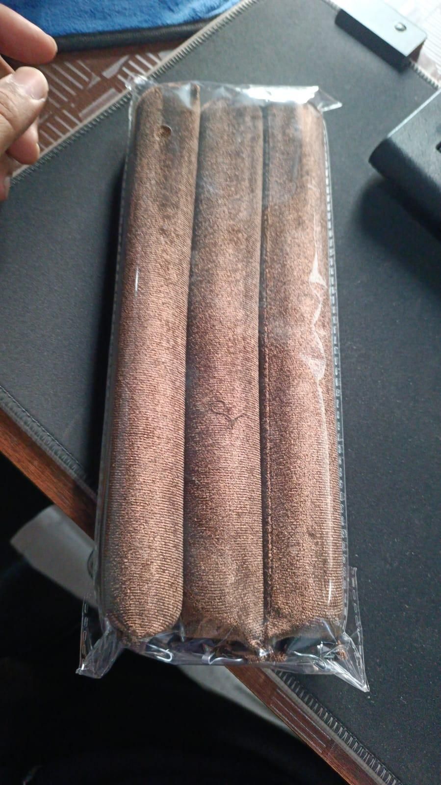 Beautifyu Heatless Curling Rods with Hooks (Pack of 3) Brown Colour available