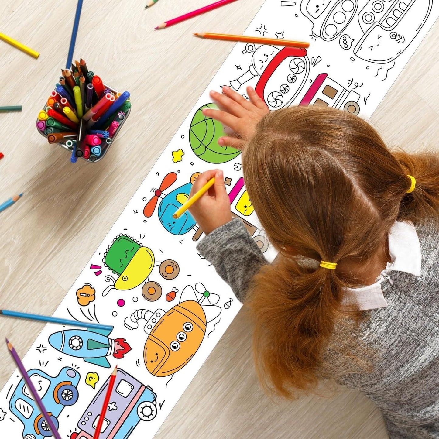 Beautifyu Little Genius painting paper Roll